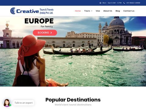 Creative Tours & Travels (I) Pvt Ltd