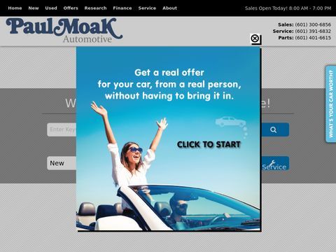 Jackson MS Car Dealerships | Paul Moak Honda Volvo Subaru MS Dealers