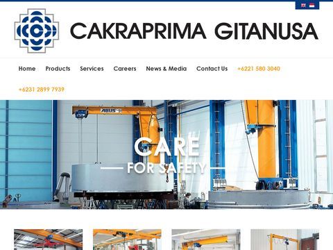 PT Chakraprima Gitanusa | ABUS Crane Indonesia : Material Ha