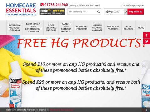 Homecare Essentials The Cleaning Product Company