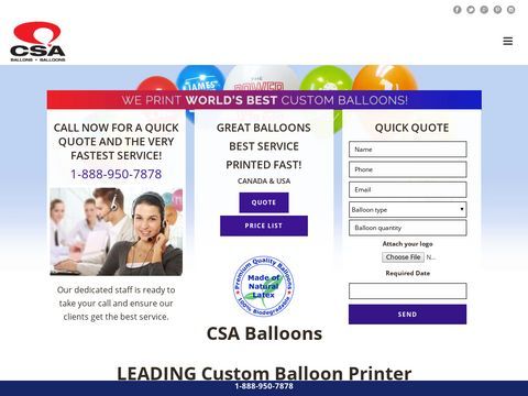 CSA Balloons