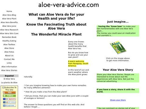 Aloe Vera, Natures Miracle Plant to a Healthy Lifestyle