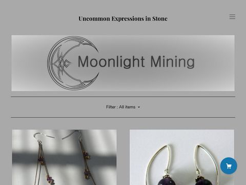 Moonlight Mining, unique gemstone jewelry