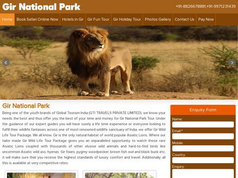 Gir National Park Tour Packages | Gir Safari Packages