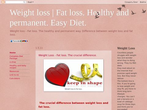 weight loss | fast, healthy and permanent
