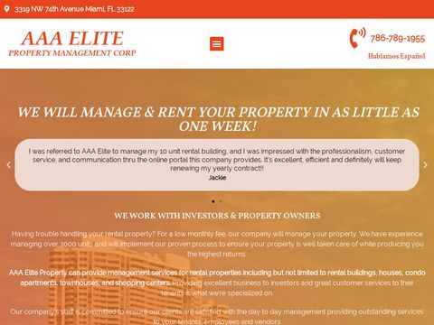 AAA Elite Property Management