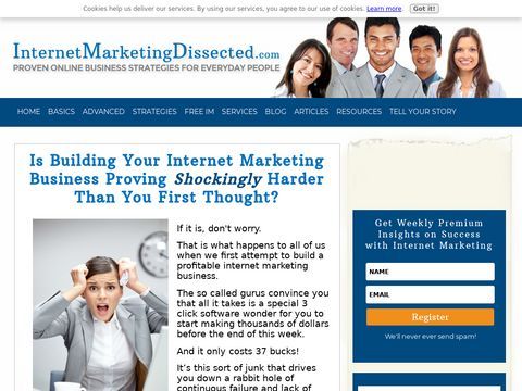 Internet Marketing Dissected