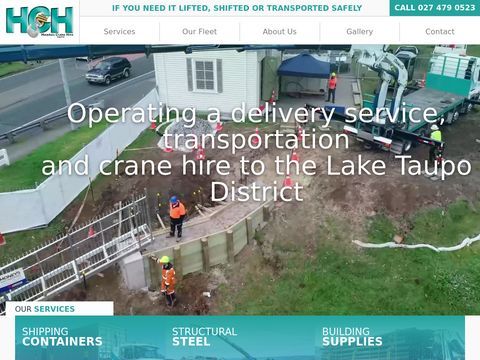 Crane Hire In Taupo | Hiabs, Building, Containers, Portacom, Transport, Lifting, Forklift, Machinery