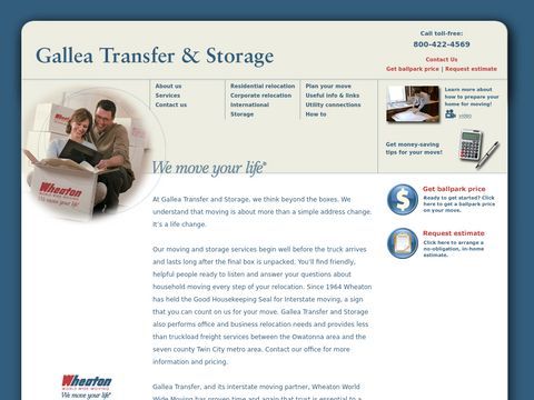 Gallea Transfer & Storage Inc