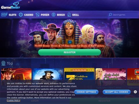 GameTwist Casino, Games & more | Play for Free
