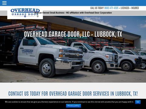 Overhead Garage Door LLC Lubbock Texas