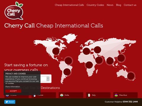 Enjoy cheap international calls for under 1p a minute