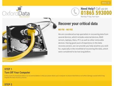 computer data recovery services