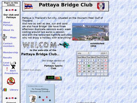 Pattaya Bridge Club, Thailand