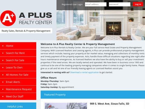 A Plus Rentals & Realty Center