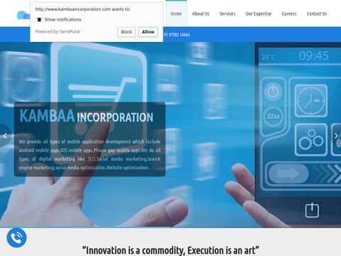 Kamba INc-Mobile application development ,wesite development