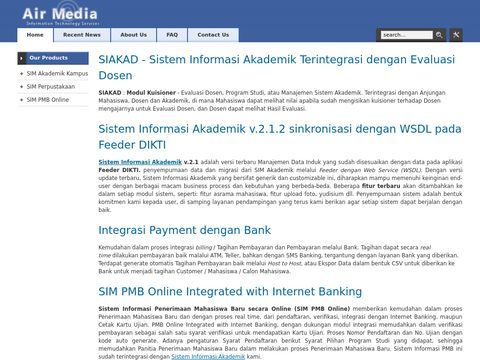 Web Desain - Air Media Persada