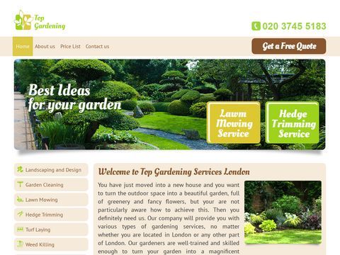 Top Gardening Services London