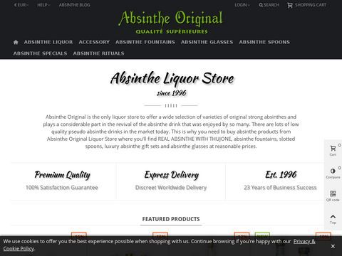 Real Thujone Absinthe Online