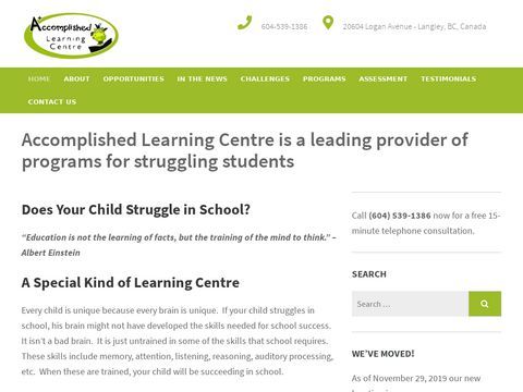 Accomplished Learning Centre