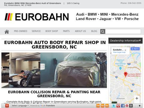 Auto body repair shop Greensboro NC