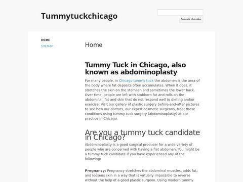 Tummy Tuck Chicago IL