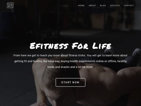 eFitness For Life Online Fitness Solution