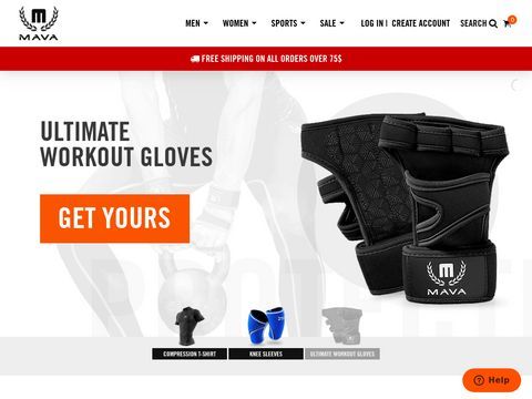 Mava Gloves -CrossFit Training & Weight Lifting Gear | MavaS