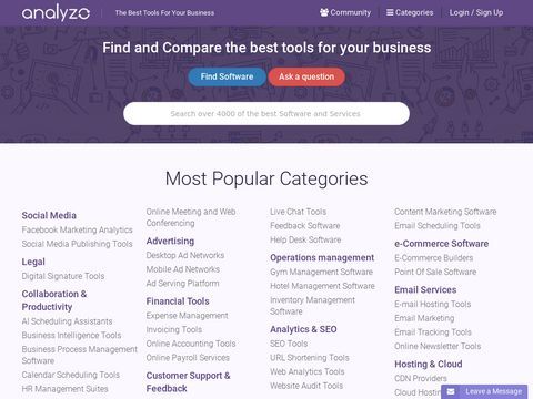 Analyzo | The best tools for your business