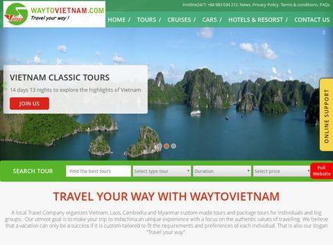 Vietnam tours, Vietnam travel agent