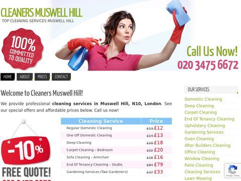 Cleaners Muswell Hill Ltd.