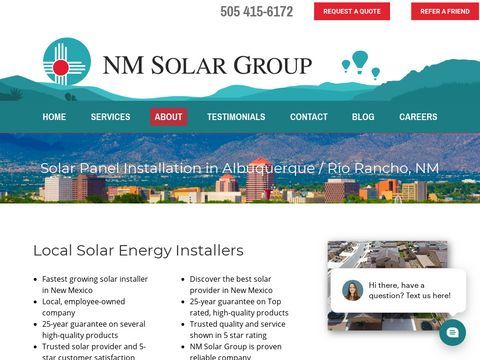 NM Solar Group Company Albuquerque NM