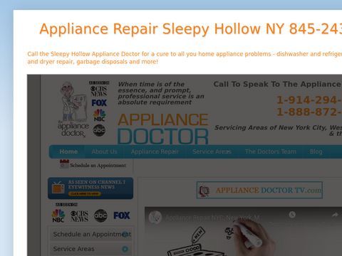 Appliance Repair Sleepy Hollow