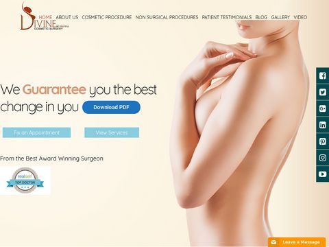 Cosmetic Surgery clinic Delhi, Cosmetic Surgeon India, Plastic surgery - DivineCosmeticSurgery