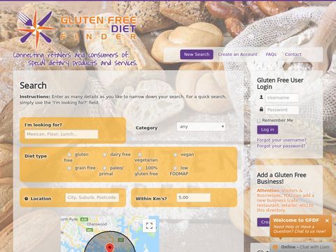 Gluten Free Diet Finder - Get Details Information