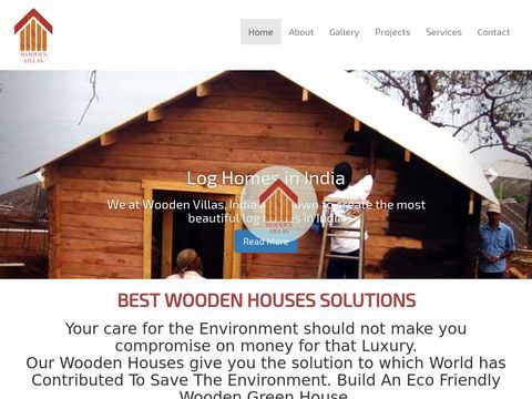 Wooden Houses Manufacturer in India Woodenvillasindia