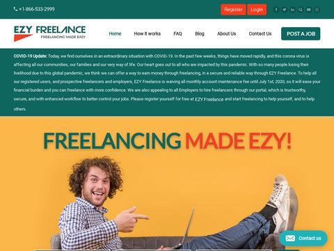 Hire Freelancers & Find Online Freelance Jobs  - Ezyfreelanc