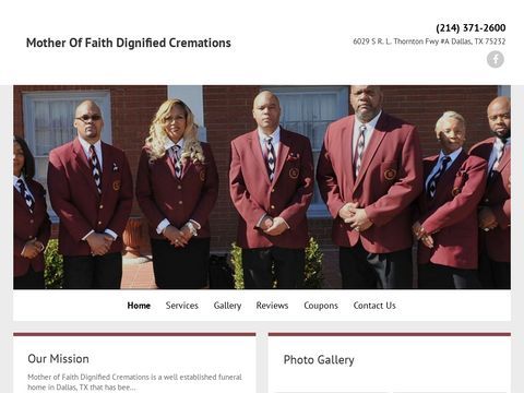 Mother Of Faith Dignified Cremations