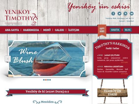 Yenikoy Timothys Cafe Bistro