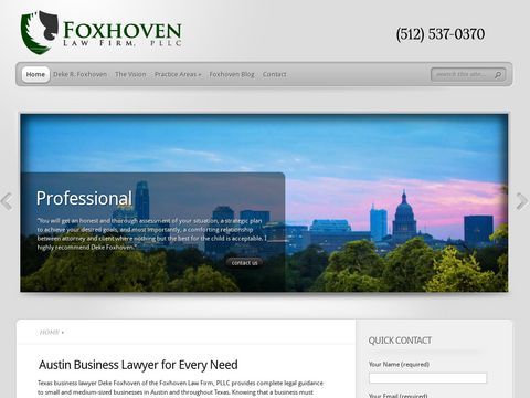 The Foxhoven Law Firm, PLLC 