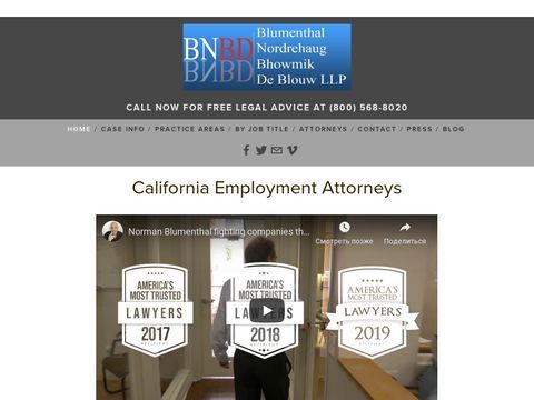 California Employment Lawyer