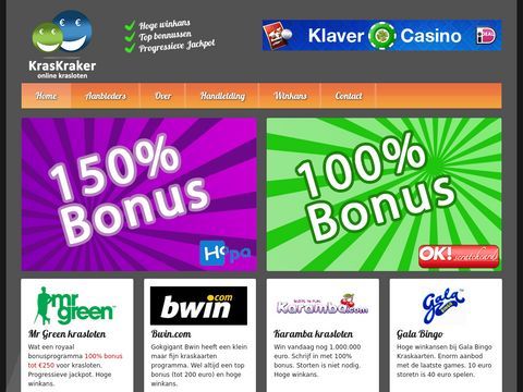 Krasloten online spelen - Win gratis geld met Kras Kraker