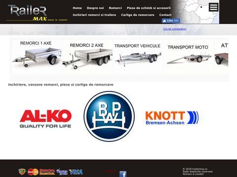 Remorci and Trailers for rent and sale