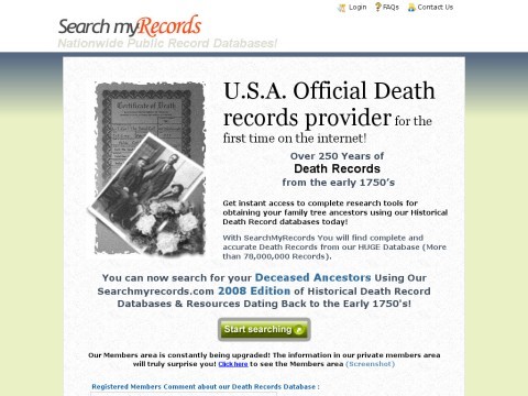 US Death Records