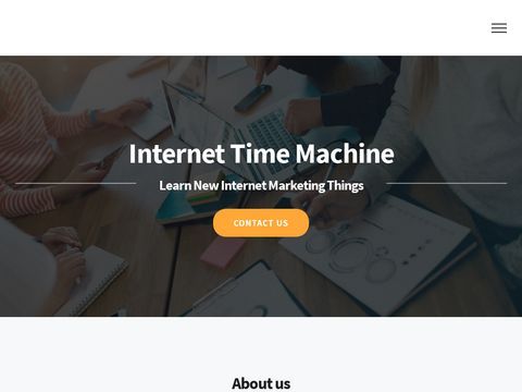 Internet Time Machine