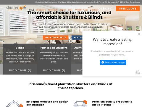 Shutterup Blinds And Shutters