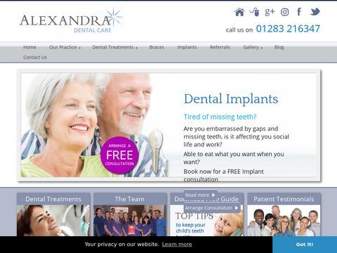 Dentist Serving Burton, Ashby & Swadlincote, Alexandra Dental Care