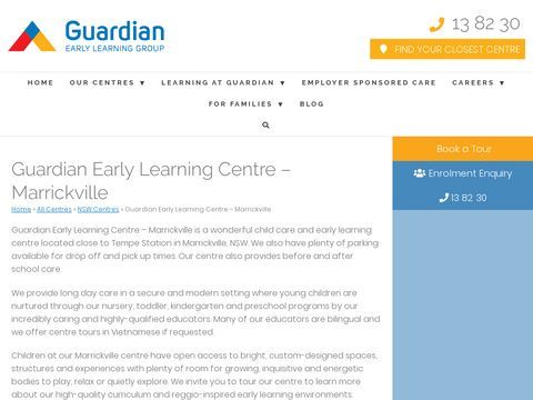 Guardian Early Learning Centre – Marrickville