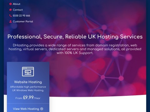 Dhosting UK Webhosting