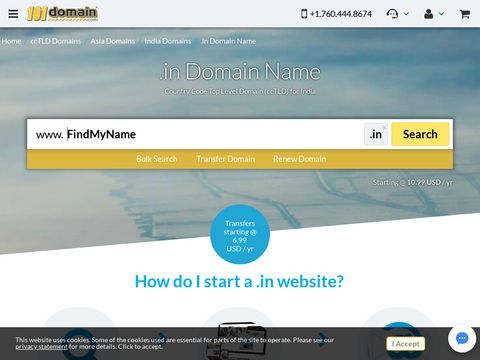 Domain Registration - Domain Search - Country Domains